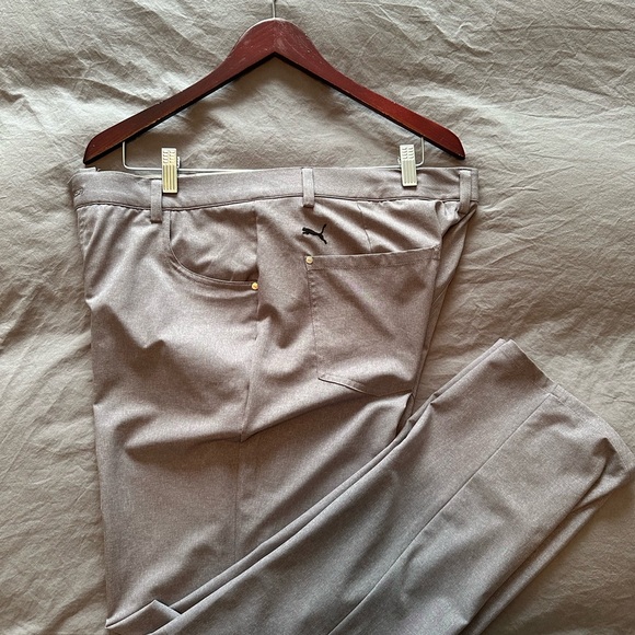 Puma Golf Men's Gray Pants - Picture 1 of 4